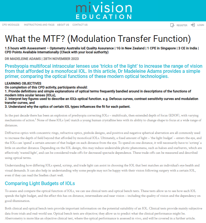MiVision Education article November 2023